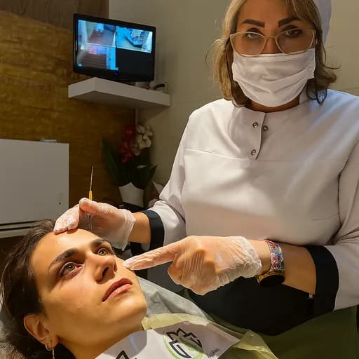 اصلاح سیب گونه و لیفت نچرال با تزریق ژل